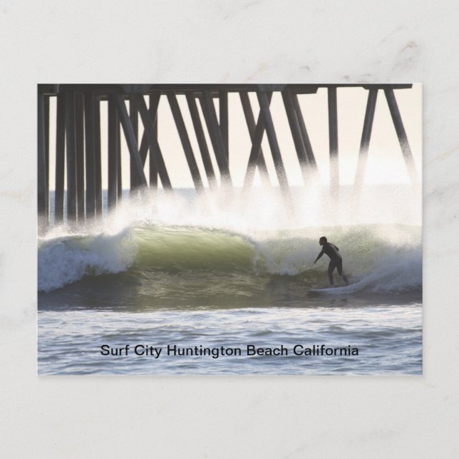 Postal Surf City (Anverso)