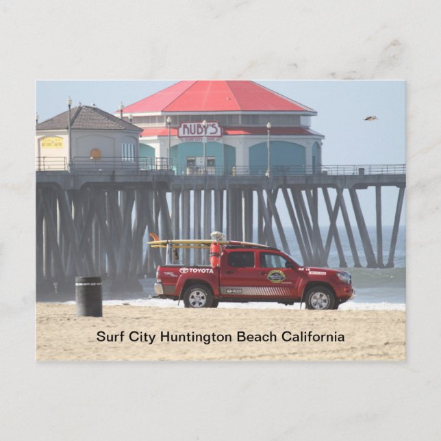 Postal Surf City California (Anverso)