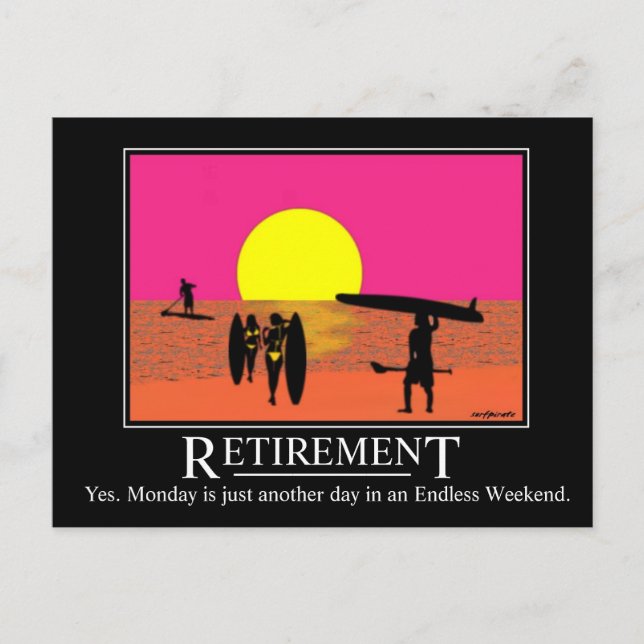 Postal SURF: Fin de semana sin fin (Anverso)