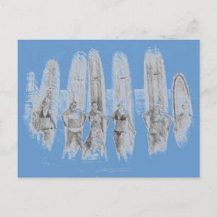 Postal Surf Postcard