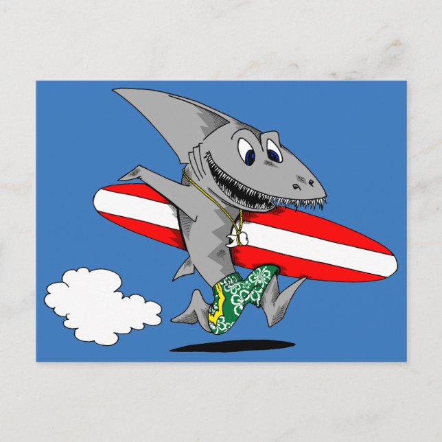 Postal Surf Shark (Anverso)