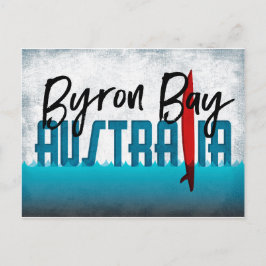 Postal Surfboard de Byron Bay Postcard Australia