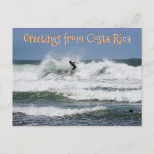 Postal Surfer Costa Rica (personalizable)