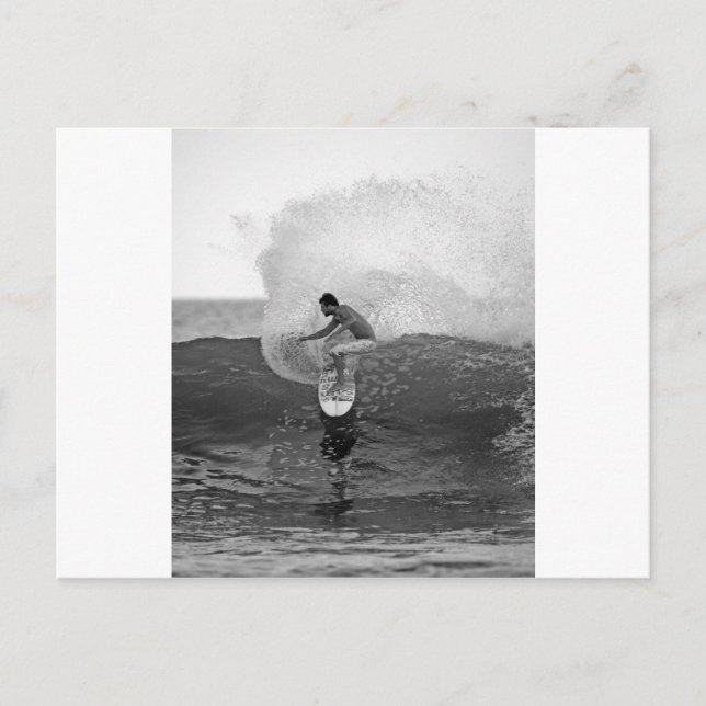 Postal Surfer Dane Reynolds surfeando en El Salvador (Anverso)