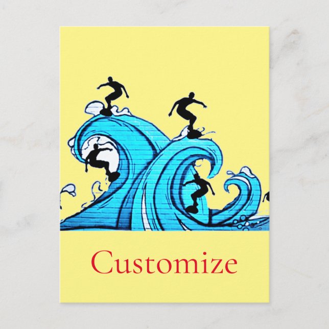 Postal Surfers Everywhere Thunder_Cove (Anverso)