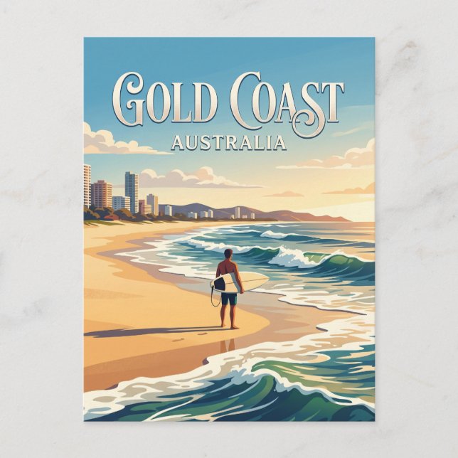 Postal Surfers Paradise Australia (Anverso)