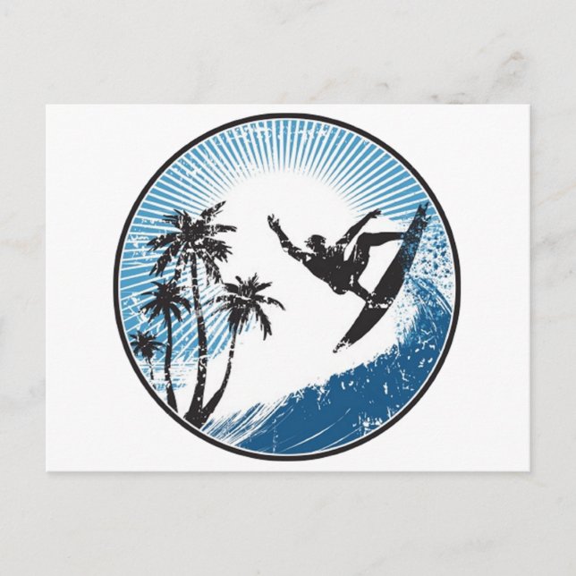 Postal Surfing (Anverso)