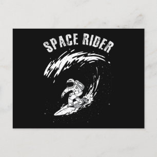 Postal Surfing Astronauta Space Rider