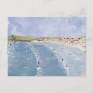Postal Surfing en Porthmeor