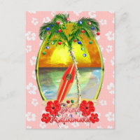 Surfing Mele Kalikimaka