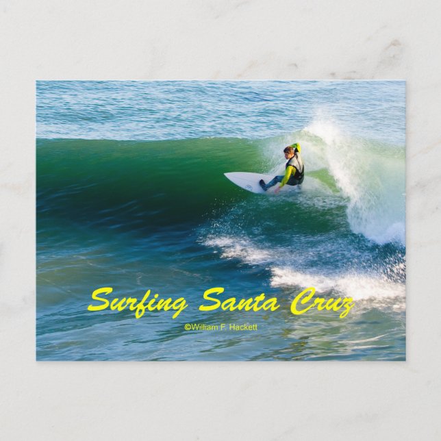 Postal Surfing Santa Cruz California Products (Anverso)