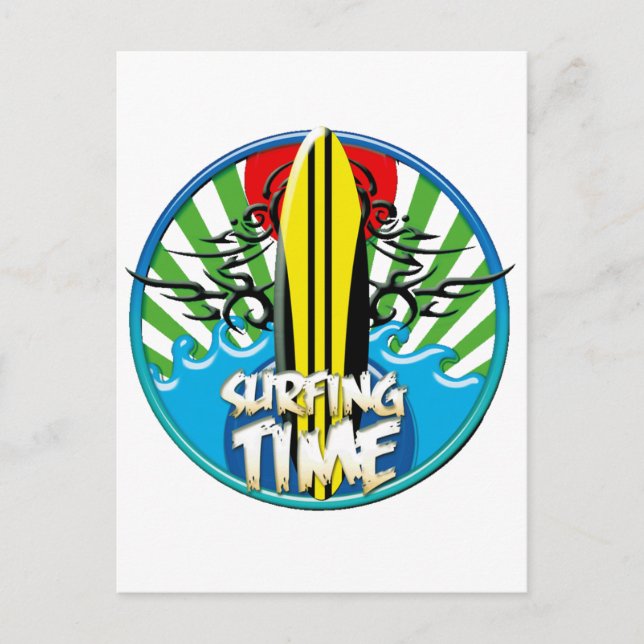 Postal surfista (Anverso)