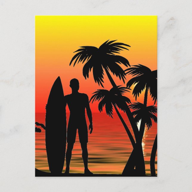 Postal Surfista (Anverso)