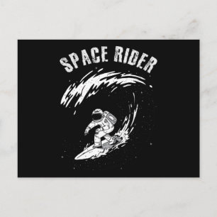 Postal Surfista Astronauta Jinete Espacial