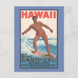 Postal Surfista de Hawaii