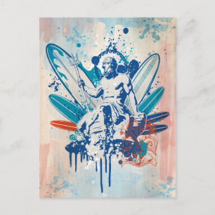 Postal surfista de posidon