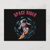 Surfista de Surfing Astronauta Space Rider
