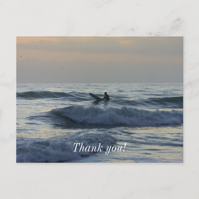 Postal Surfista Espera (Anverso)