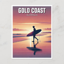 Postal Surfista moderno Sunset Gold Coast Australia