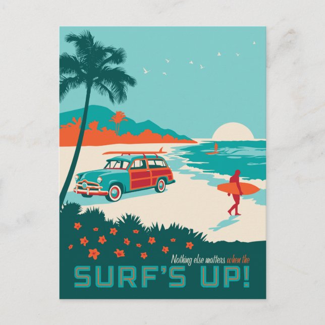 Postal Surf's Up (Anverso)