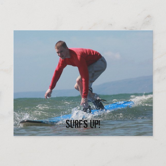 Postal Surf's Up (Anverso)