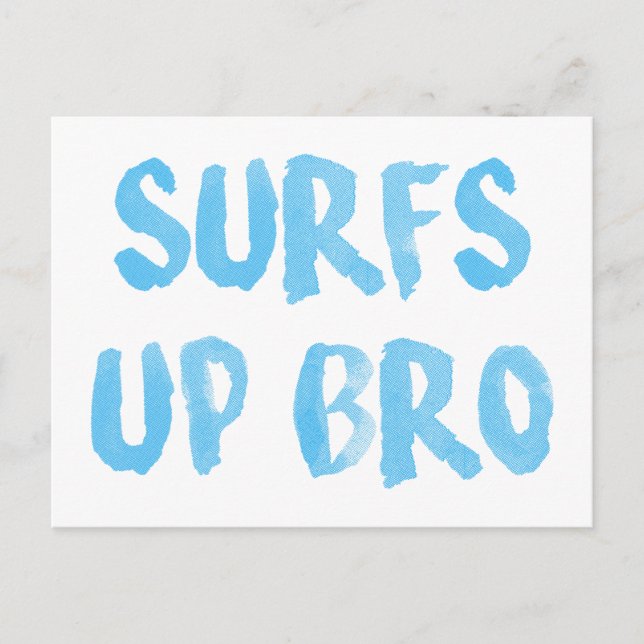 Postal Surfs Up Bro (Anverso)
