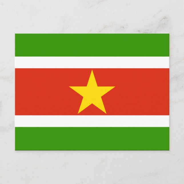 Postal Surinam (Anverso)
