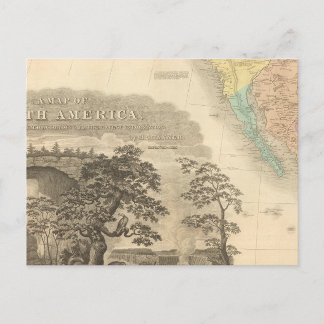 Postal Suroeste de América del Norte (Anverso)