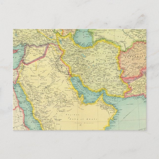 Postal Suroeste de Asia (Anverso)