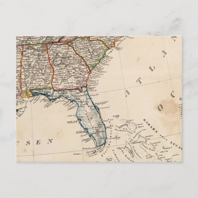 Postal Suroeste de los Estados Unidos 2 (Anverso)