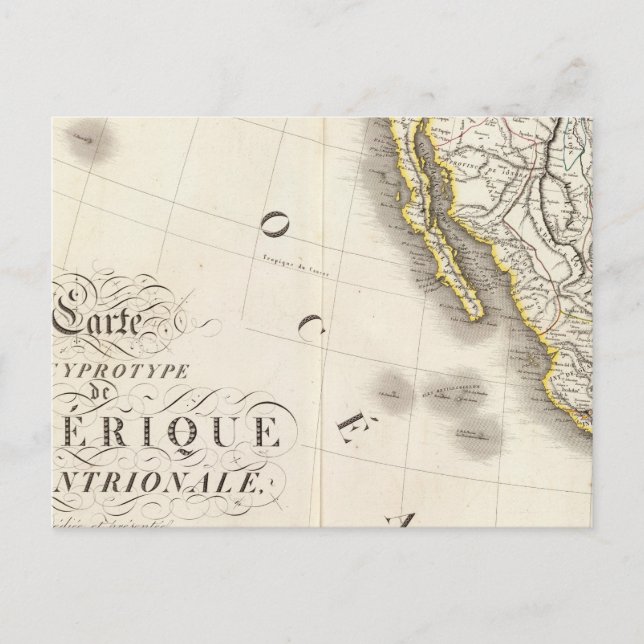 Postal Suroeste de Norteamérica (Anverso)