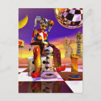 Postal Surreal Time de Lenny, arte metafísico