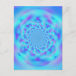 Postal Surrealpete Art - Inversión de mosaico Pastel