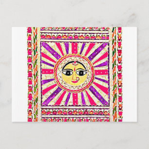 Postal Surya Hindu Sun God