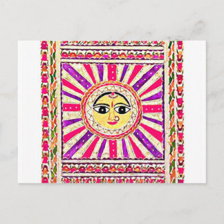 Postal Surya Hindu Sun God