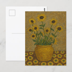 Postal Susan Postcard, de ojos negros