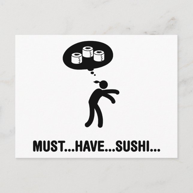 Postal Sushi Lover (Anverso)