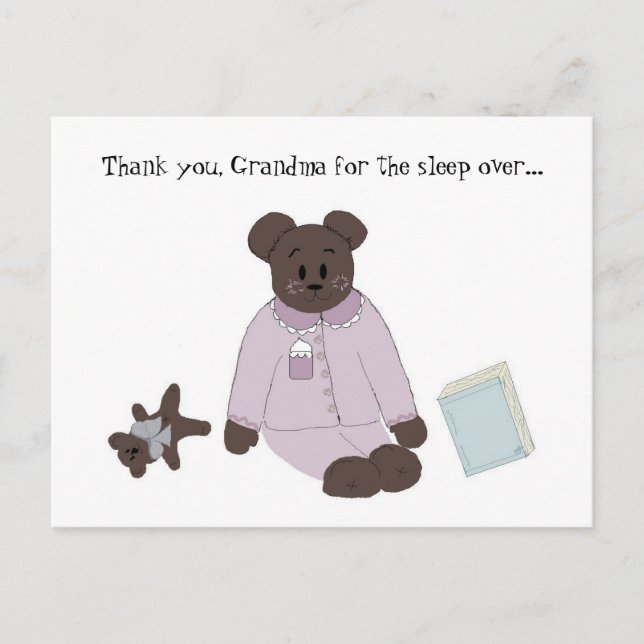 Postal Suspender sobre ti Gracias (Anverso)