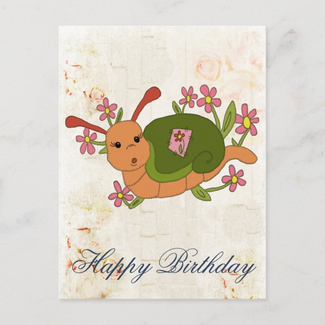 Postal Süße Schnecke (Anverso)