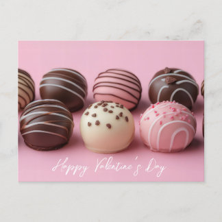 Postal Süße Schokoladen Pralinen Valentinstag