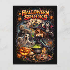Postal Sustos de Halloween