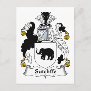 Postal Sutcliffe Family Crest