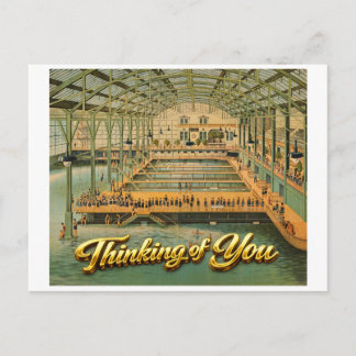 Postal Sutro Baths San Francisco Pensando en Ti 1885