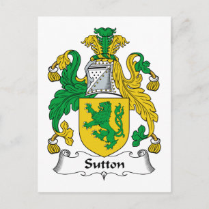 Postal Sutton Family Crest