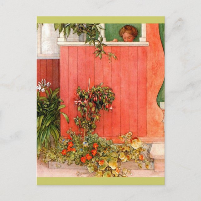 Postal Suzanne en la Porch (Anverso)