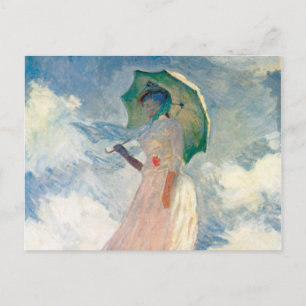 Postal Suzanne Hoschedé, hija de Hoschedé, segunda esposa