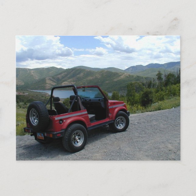 Postal Suzuki Samurai 1987 (Anverso)