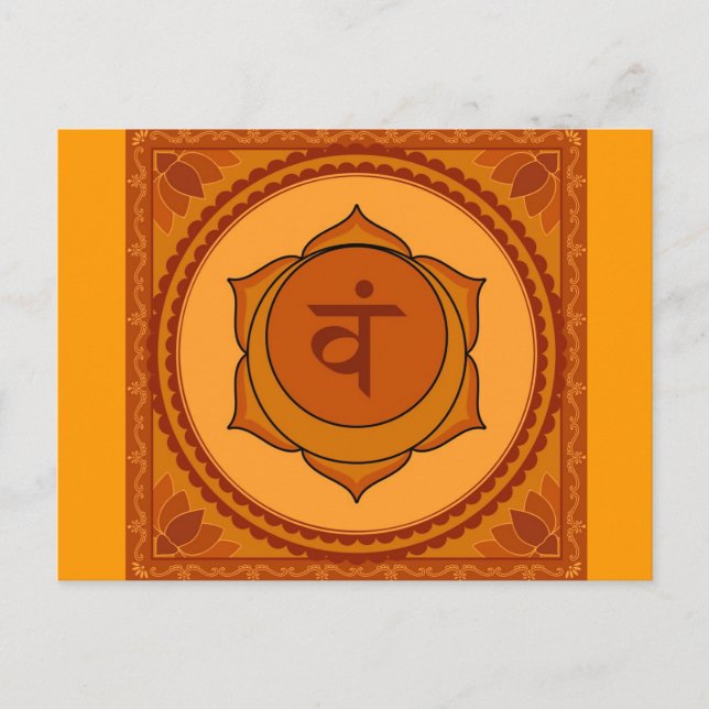 postal svadisthana o chakra sacra (Anverso)