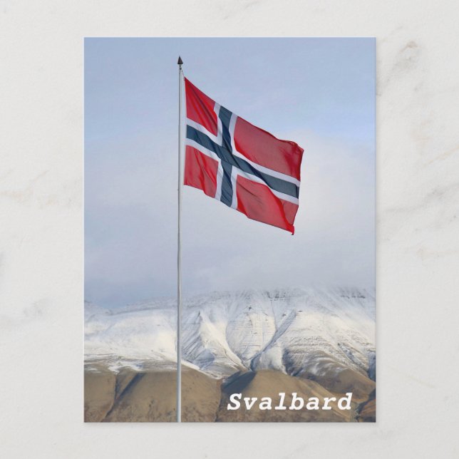 Postal Svalbard, Noruega (Anverso)