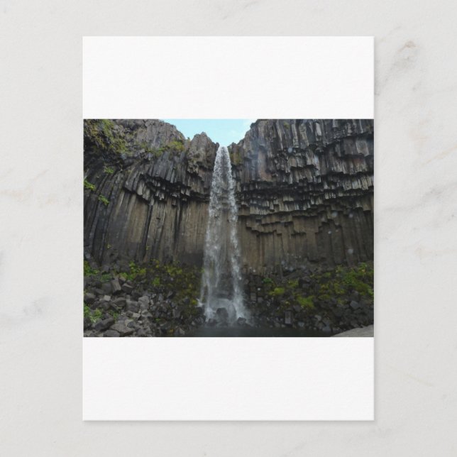 Postal Svartifoss (Anverso)